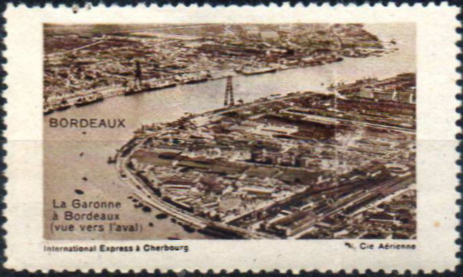 Bordeaux Gare d'Orléans Poster Stamps : Tram? Train?